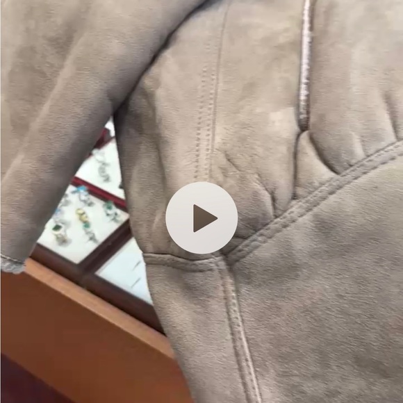 Shearling Italian jacket - Picture 6 of 8